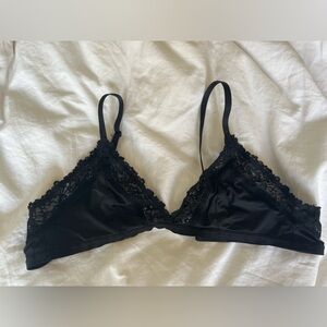 Aerie silk lace bralette